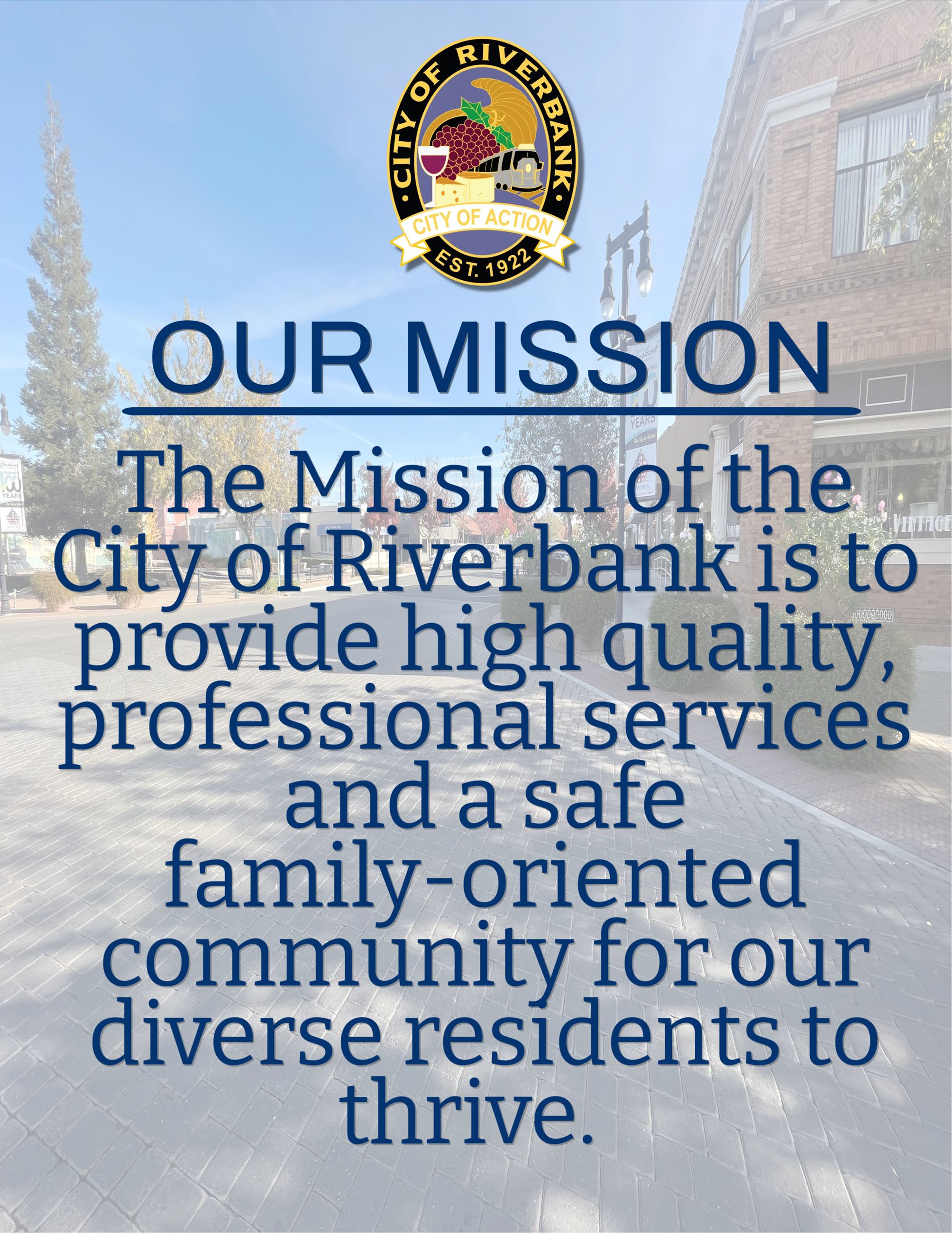 Riverbank Mission Statement