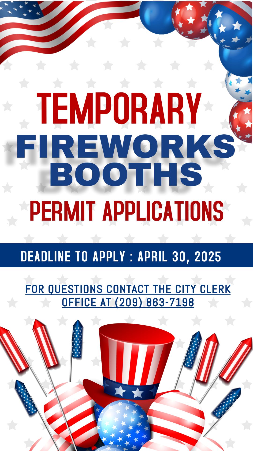 Temporary Fireworks Booth Stand Applications
