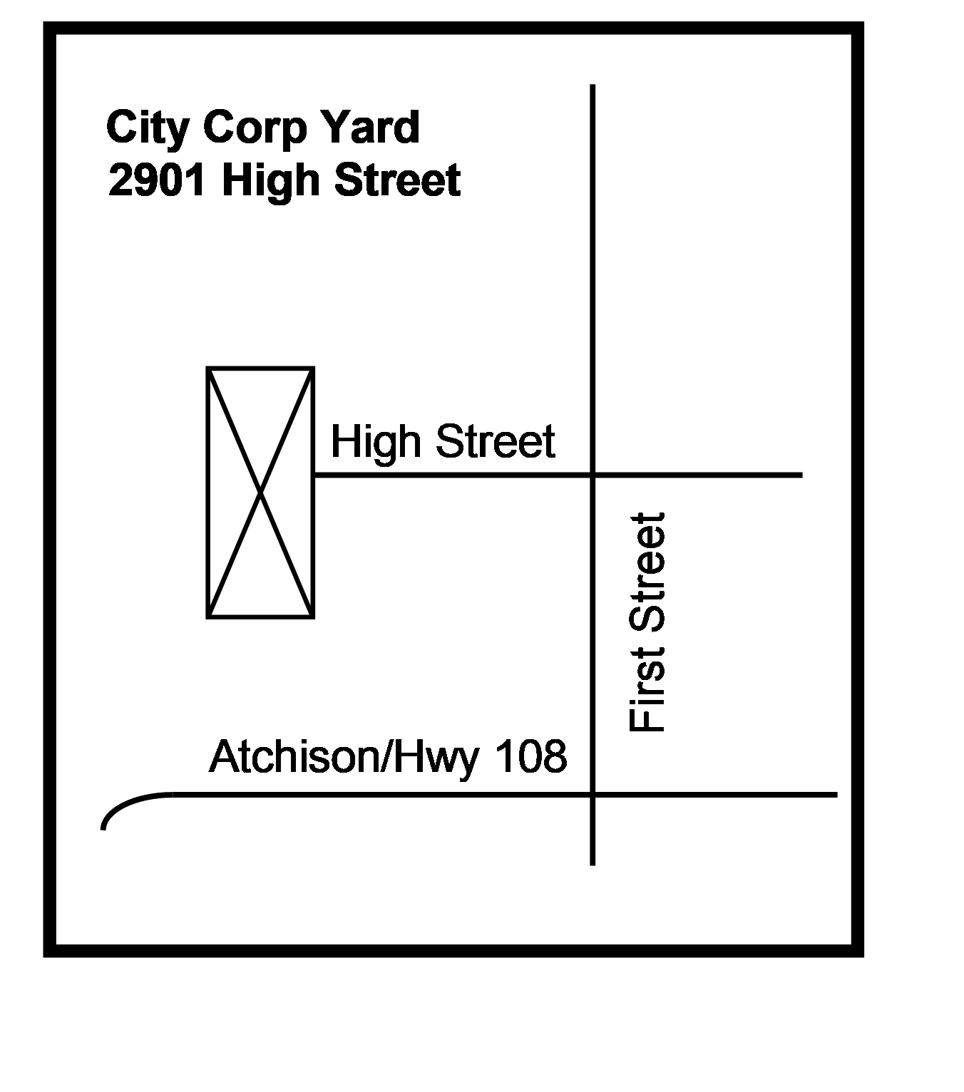 Corp Yard Map