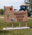 Community Center Park Sign